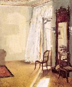 Adolph von Menzel The French Window Norge oil painting reproduction